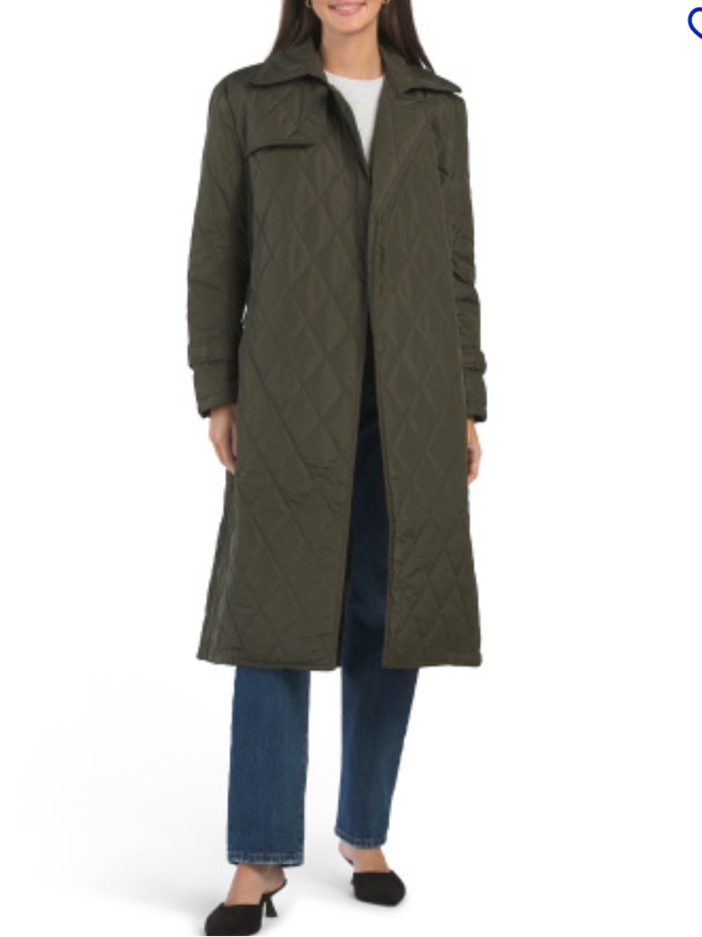 Rebecca Minkoff Long Belted Trench Coat